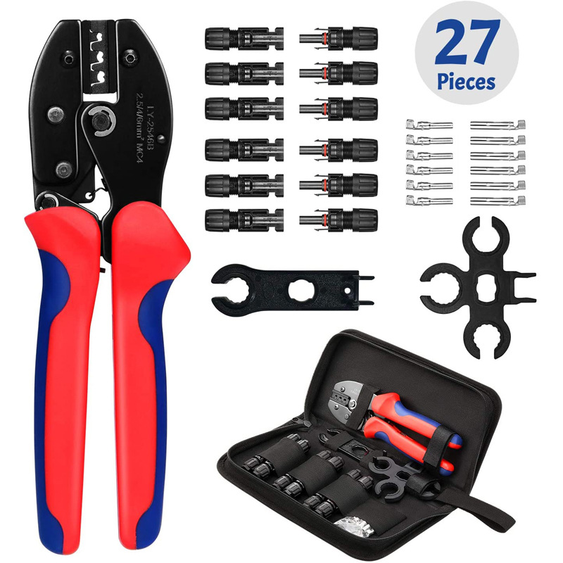 Mc4 Crimping Tool - Zonne-krimptang Gereedschapsset voor MC4-kabel Electeical Connectors