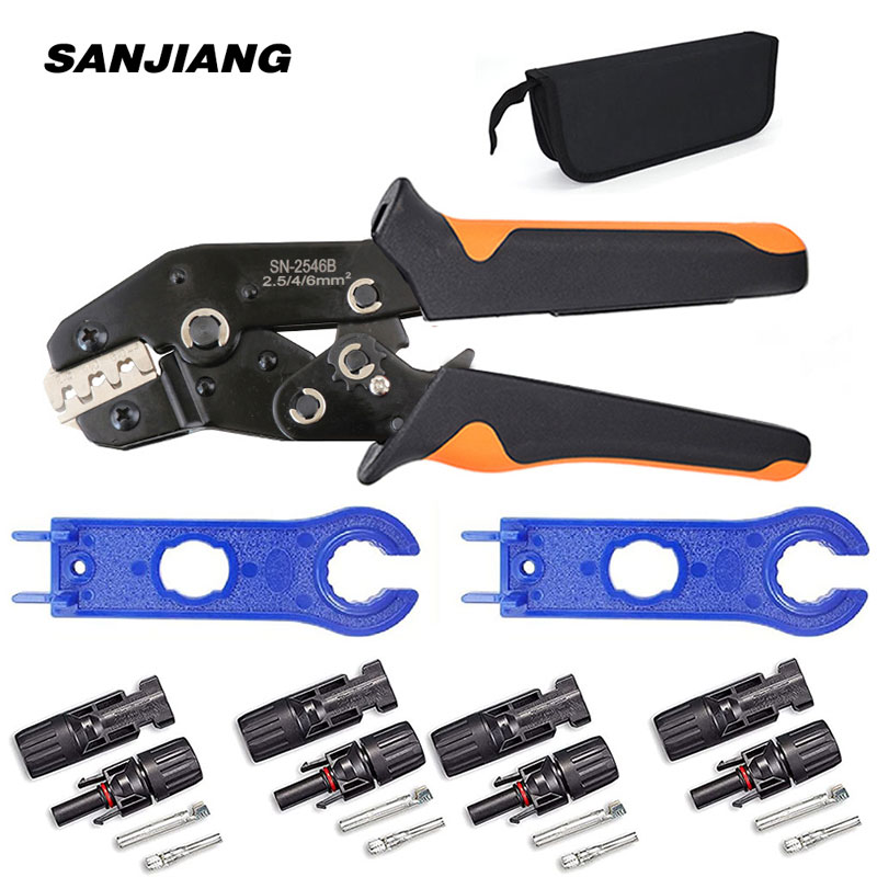 Mc4 Crimping Tool - SN-2546B Solar Pv Connector Krimpgereedschap Voor