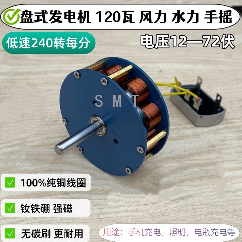 Renewable Energy Is - Hydraulische schijftype ijzeren kern generator, lage