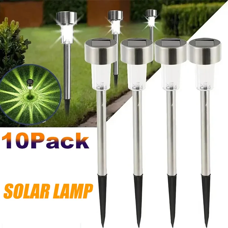 Solar Street Light Led - Zonne-buitenverlichting Tuinlamp Op zonne-energie Waterdicht Landschapspad