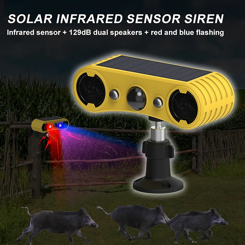 Solar Street Light Led - Solar Motion Sensor Alarm LED Rood