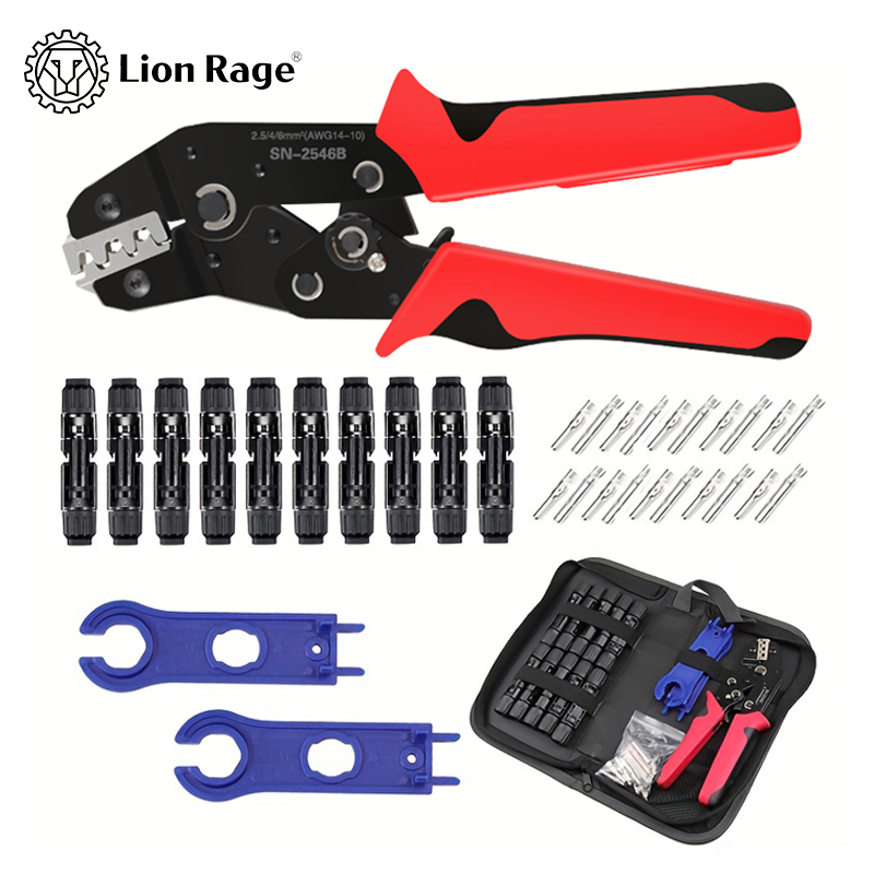 Mc4 Crimping Tool - Krimptang Fotovoltaïsche kabelconnector SN-2546B Klemterminaltang Coax