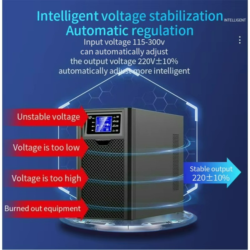 3KVA Online UPS 3kw 2700w Zuiv - Ups Inverter 3Kva recensie en prijs