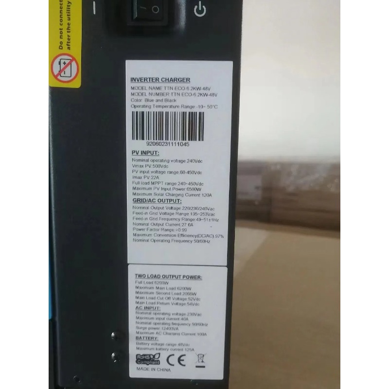 Hybride zonne-omvormer 3kw 5kw - Renewable Energy Is recensie en prijs
