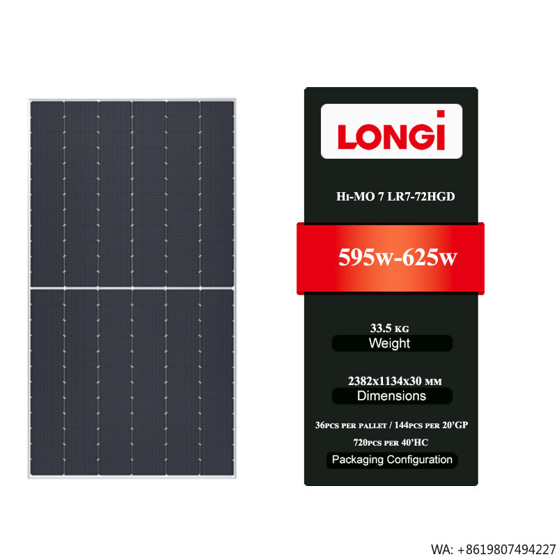 Longi Hi-MO 7 LR7-72HGD 595-62 - Longi Panel Hi-Mo 7 recensie en prijs