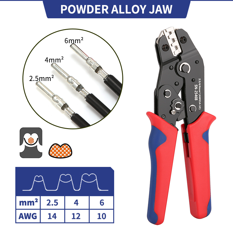 SN-2546B Fotovoltaïsche Connec - Mc4 Crimping Tool recensie en prijs