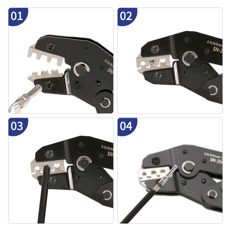 SN-2546B Fotovoltaïsche Connec - Mc4 Crimping Tool recensie en prijs